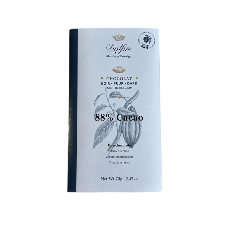 Dolfin chocolat negro 88% 70gr