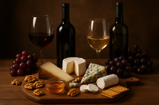 El arte de combinar quesos y vinos: consejos prácticos para principiantes