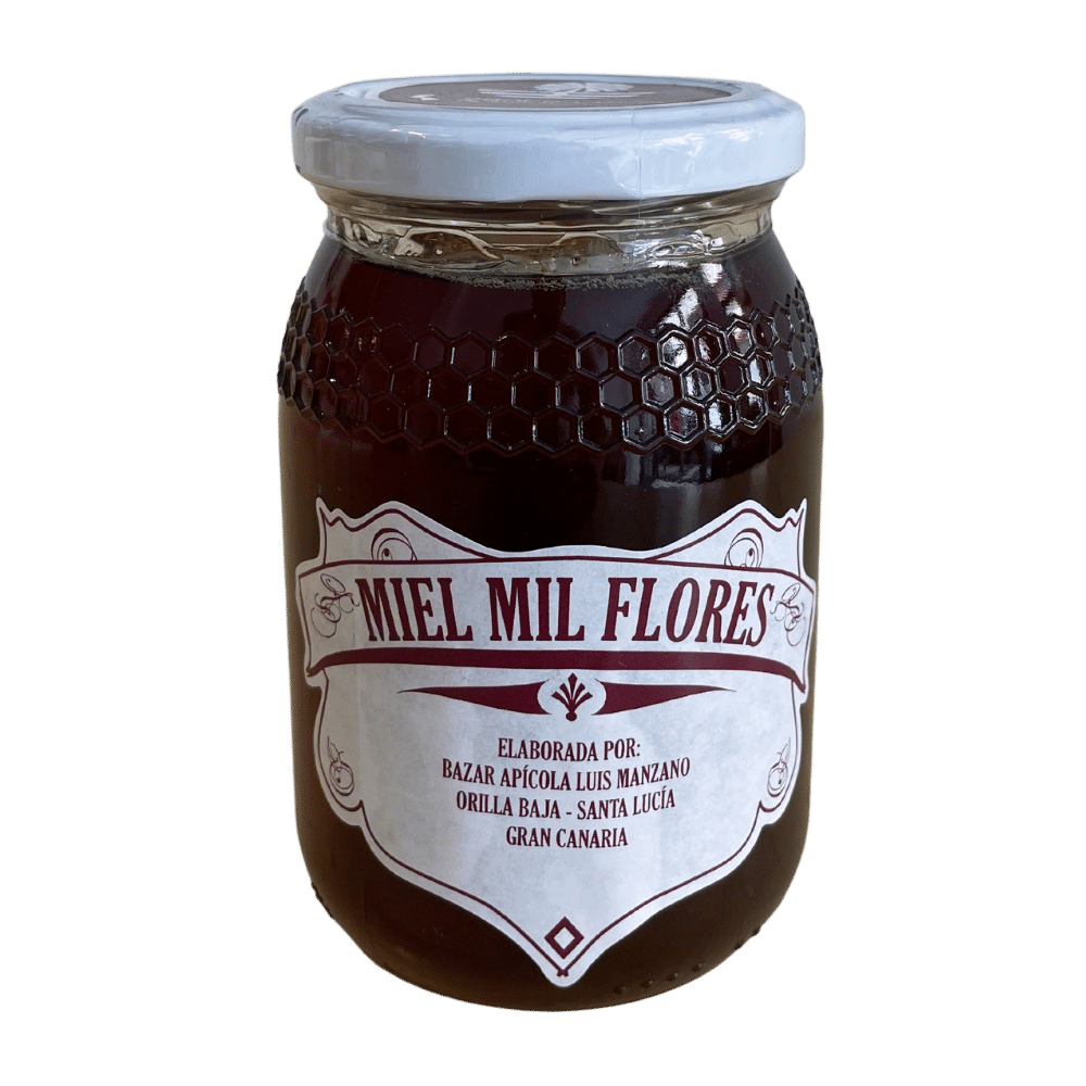 Miel Canaria Negra 500gr Mil Flores