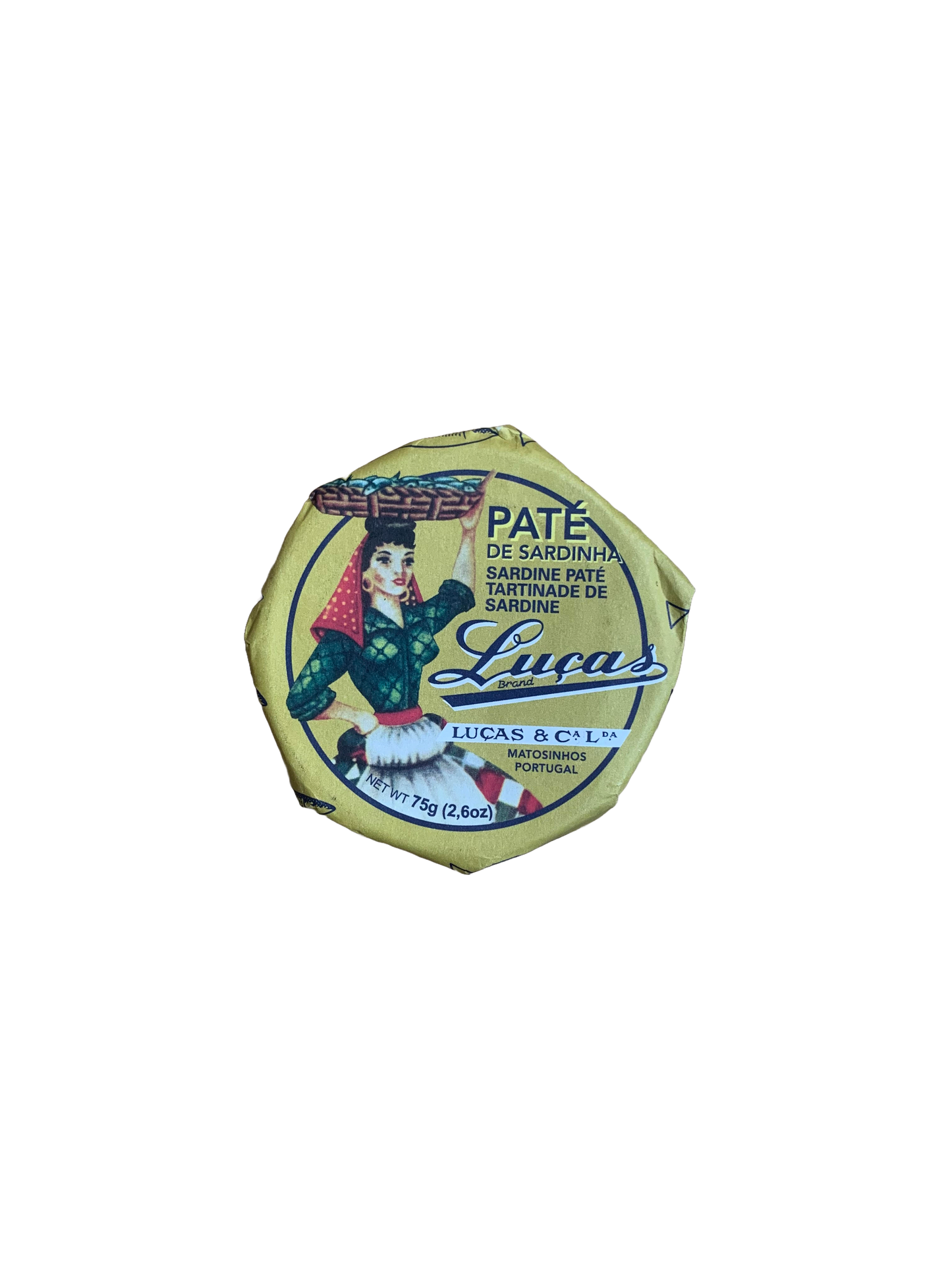 Paté de Sardinha – Lucas 75g