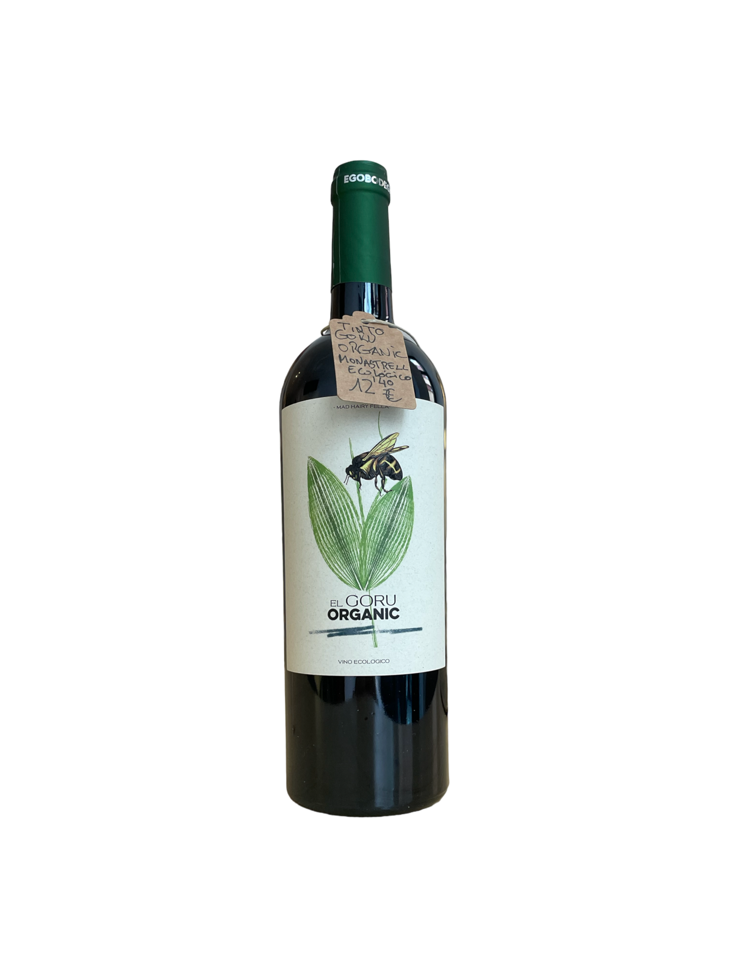 Vino Tinto Goru Organic Ecológico