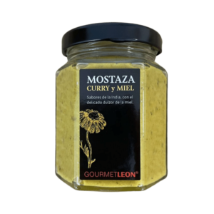 Salsa de Mostaza Curry y Miel - Queso Botello